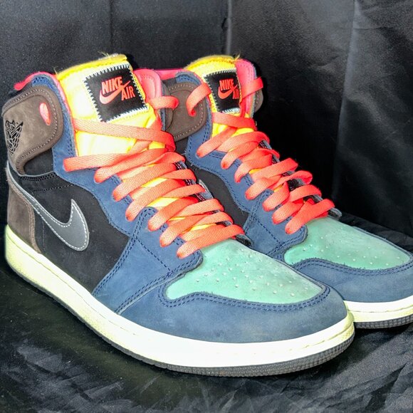 Nike Air Jordan 1 Retro High OG “Tokyo Bio Hack” - Men’s Size 9.5 - Picture 1 of 7